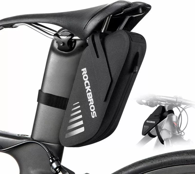Waterproof Bike Saddle Bag - 0.6L