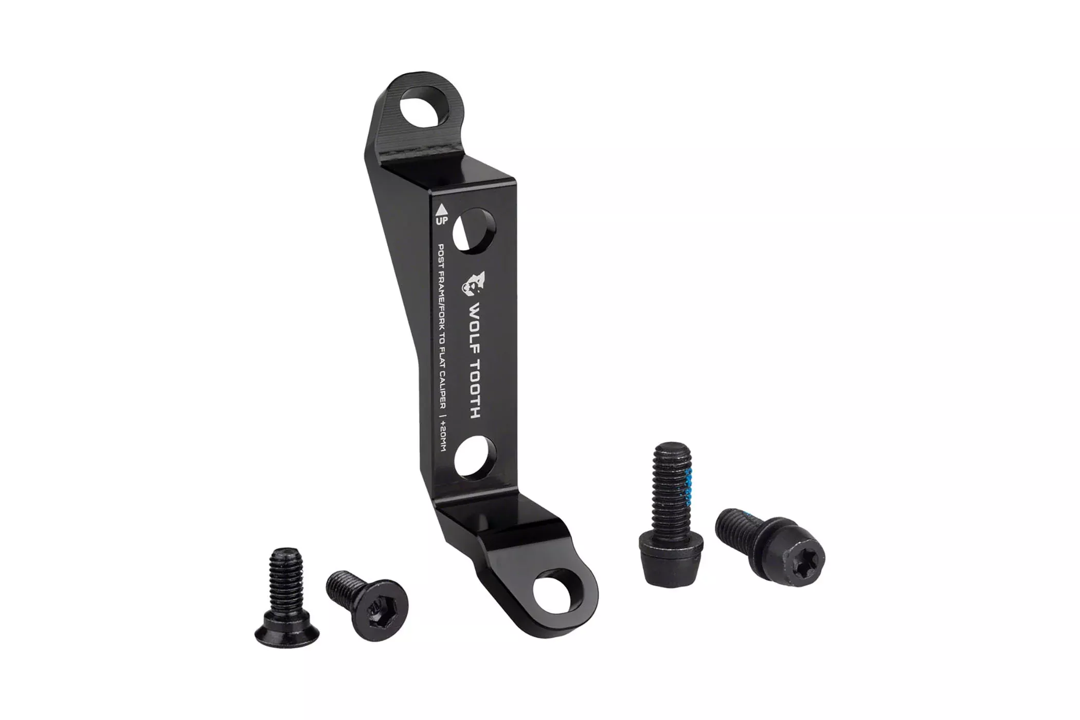 Wolf Tooth Post to Flat Mount Disc Brake Adapter +20mm