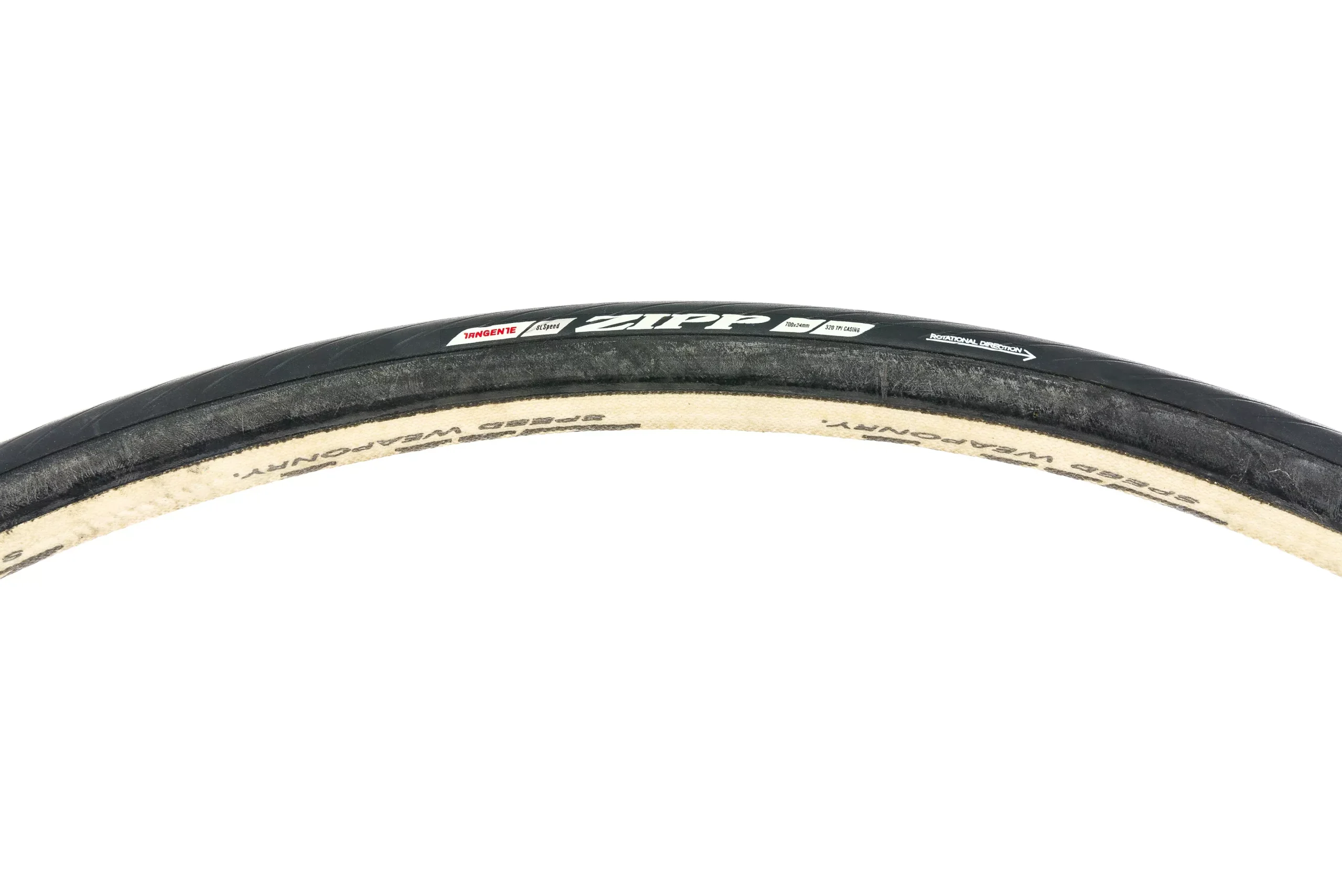 Zipp Tangente SL Speed Tire 700c x 24mm Tubular 320 TPI Black