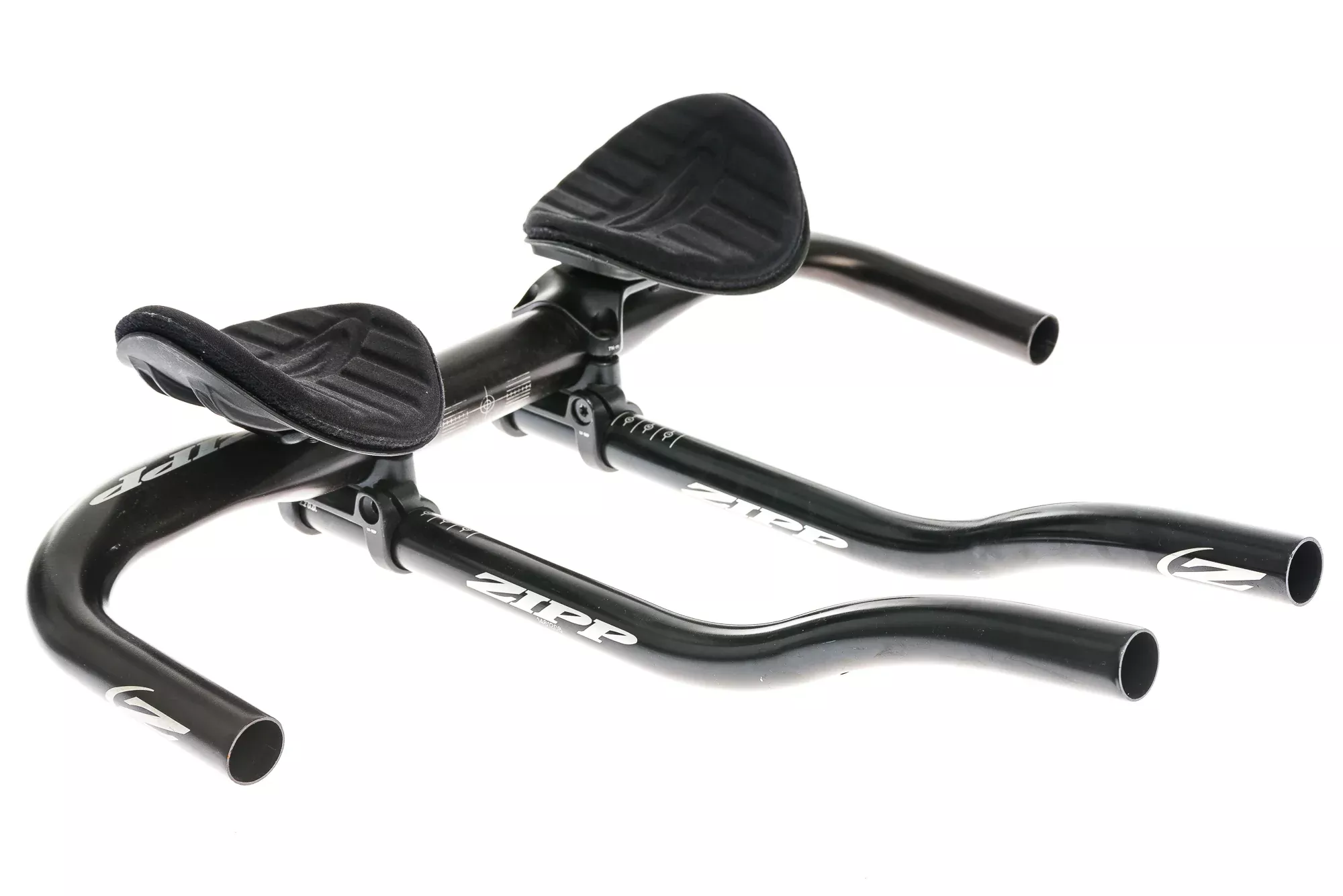 Zipp Vuka Alumina Aerobar w/ S-Bend Extensions 420mm x 31.8mm